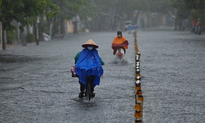 Období deště ve Vietnamu